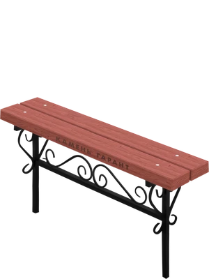 Комбинированная скамья для мемориального комплекса